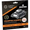Коллекционная модель-конструктор Metal Time World of Tanks танк Pz.Kpfw. II Ausf. G (MT061)