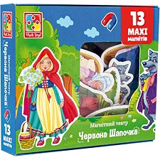 Настольная игра "Магнитный театр. Красная шапочка" VT3206-52 VladiToys (Нас3771)