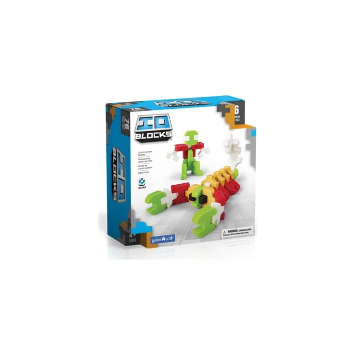 Конструктор Guidecraft IO Blocks с дополненной 3d реальностью, 76 деталей (G9600)