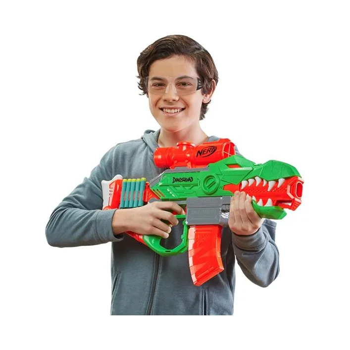 Бластер Nerf DinoSquad Rex-Rampage 20 патронов (F0807)