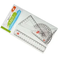 Набор линеек 4 предмета Yes, линейка 15 см 370263 (Кнц2263)