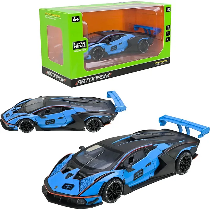 Модель автомобиля "Lamborghini" AP7700(Blue) масштаб 1:24