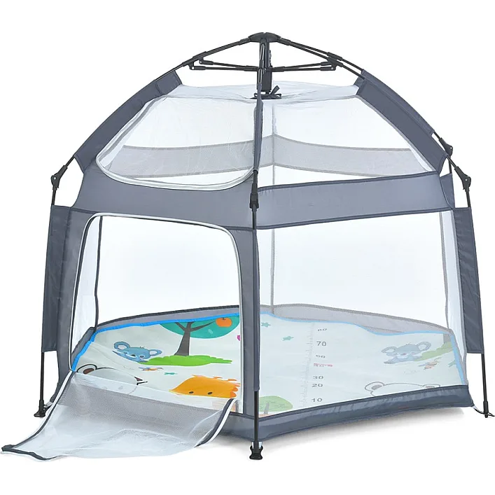 Детский манеж MR 1512 Silver Mist 146×127×110 см