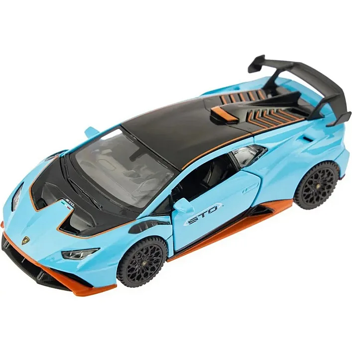 Дитяча автомодель "Lamborghini Huracan STO" Rastar 64300 блакитний, масштаб 1:32