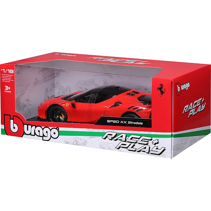 Автомодель серії "R&P" - FERRARI SF90 XX STRADALE (1:18)