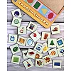 Деревянная игра "Ассоциации", геометрические фигуры