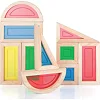 Кубики Guidecraft Block Play Большая радуга, 14 см, 10 шт. (G3015)