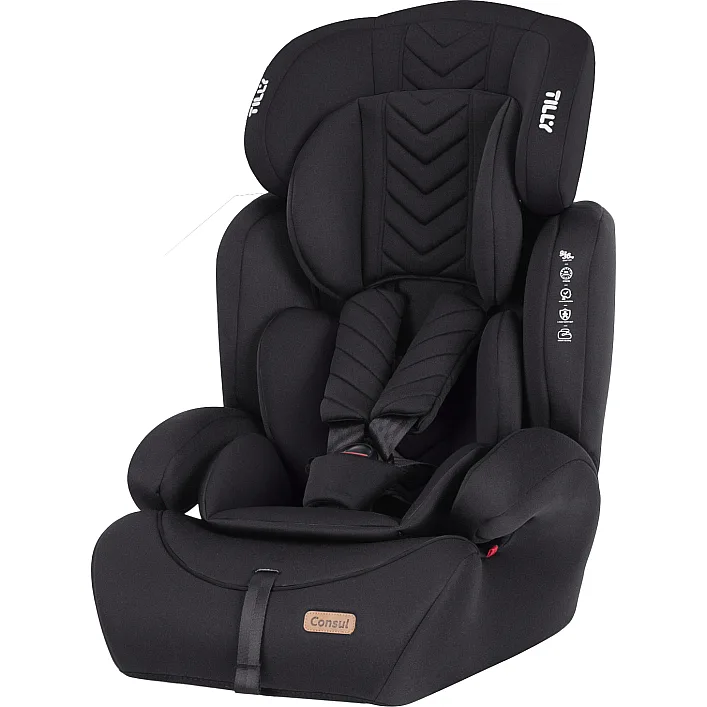 Дитяче автокрісло TILLY Consul (T-531/3 Black) група 1/2/3 /2/