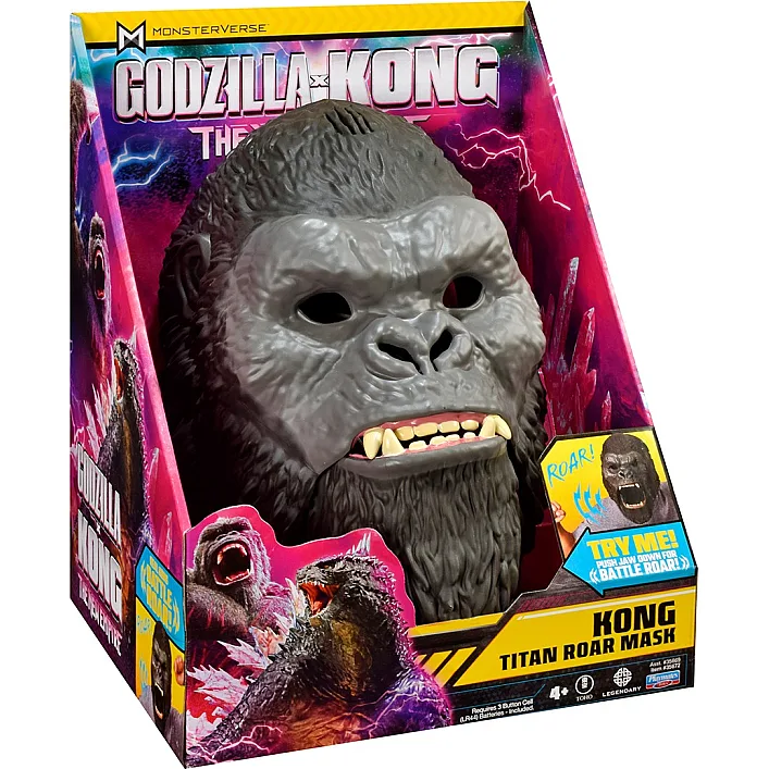 Интерактивная игрушка Godzilla vs. Kong – Маска Конга (звук)