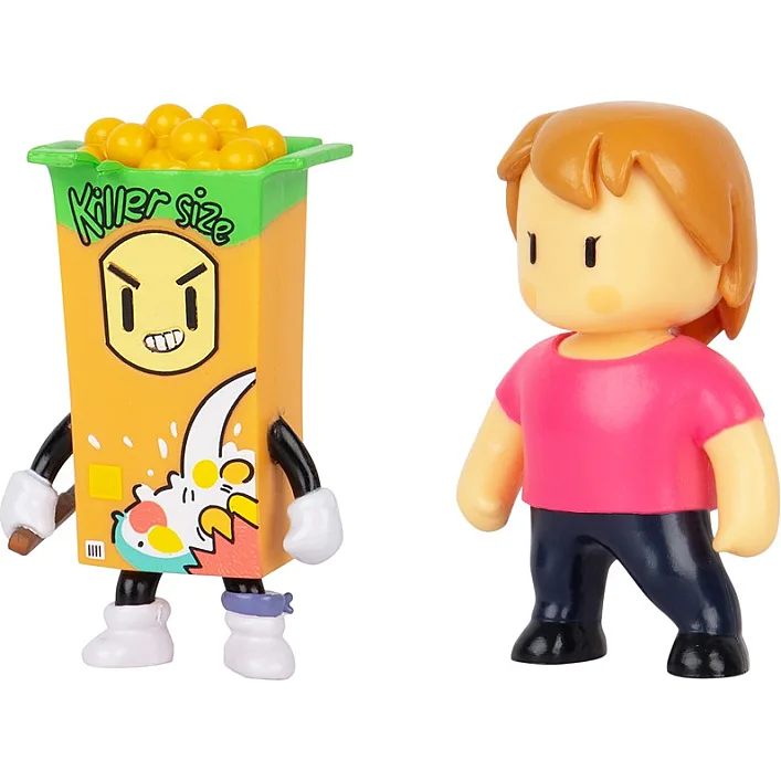 Набір колекційних фігурок STUMBLE GUYS - МІС СТАМБЛ І КІЛЕР (2 фігурки, 6 cm)