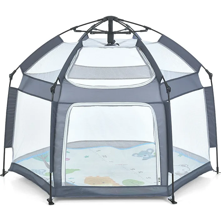 Детский манеж MR 1512 Silver Mist 146×127×110 см