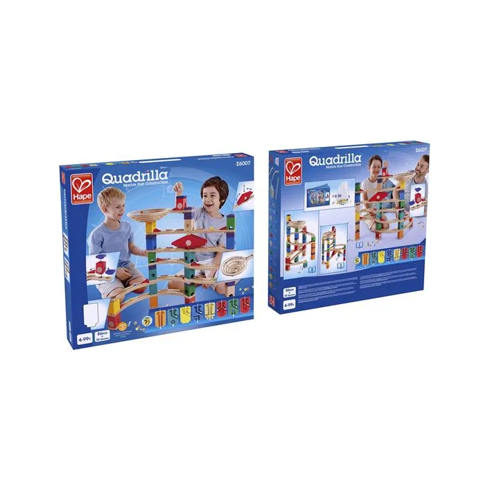 Конструктор-лабиринт Hape Quadrilla Ускорение 136 эл. (E6007)