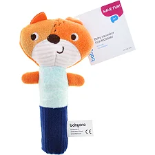 Игрушка с пищалкой 1497 "Лисичка"/"Babyono" (Нем9265)