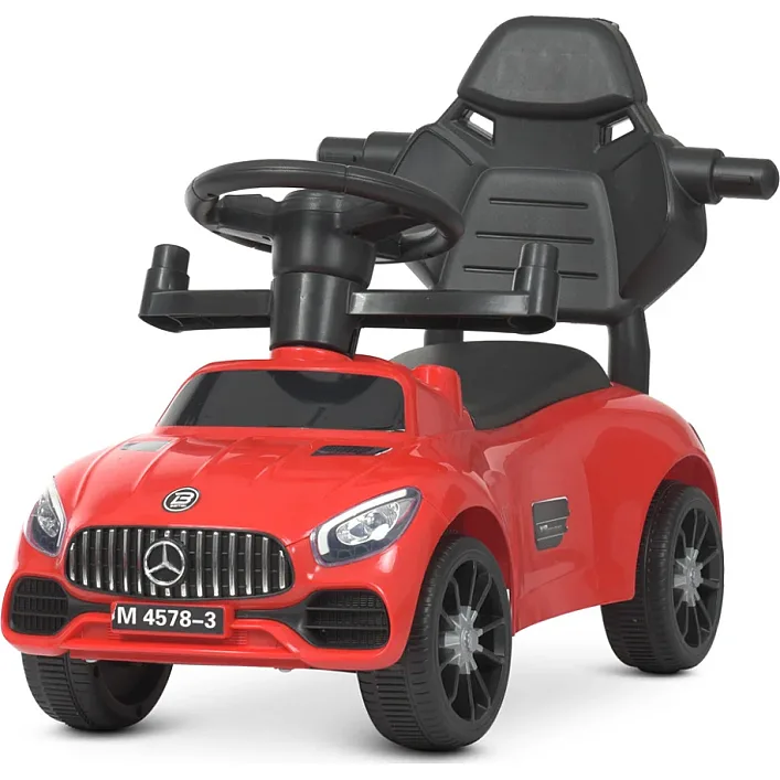 Каталка-толокар Bambi Racer M 4578-3 Красный музыкальный