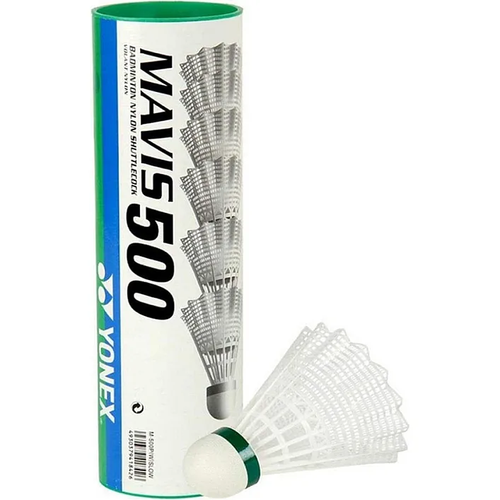 Набор Воланчиков Yonex Mavis 500 NE-MAV-500W белый 6 шт