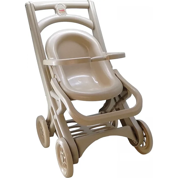 Коляска для кукол сидячая Eco Beige 0122/02eco DOLONI (Дев2232)