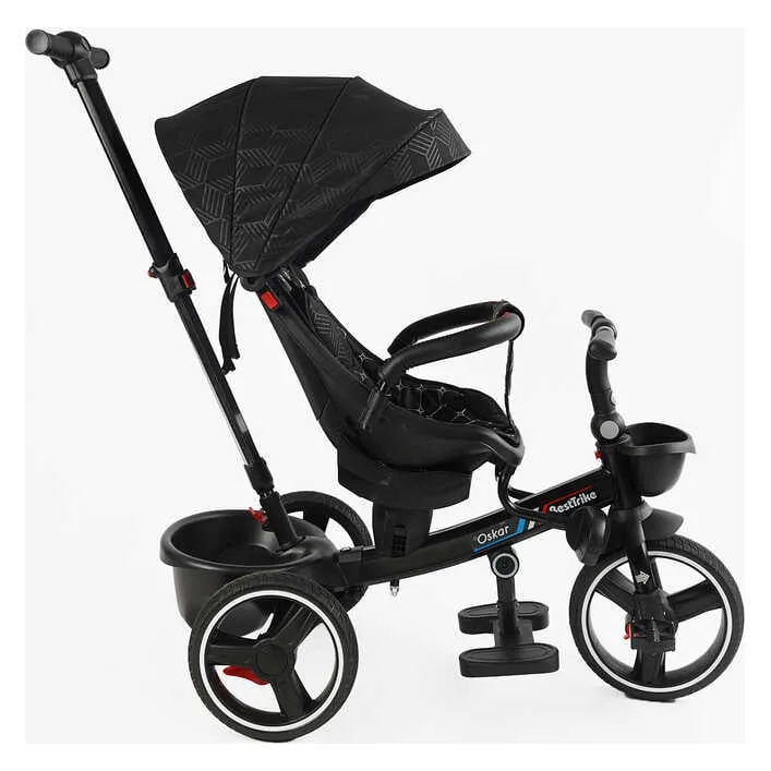 Велосипед 6390 – 26-302 BestTrike "Oscar" (1) ПОВОРОТНЕ СИДІННЯ, КЕРМО СКЛАДАЄТЬСЯ, КОЛЕСА З ПРОГУМОВАНИМ PU, КОШИК, ТЕЛЕСКОПІЧНА РУЧКА