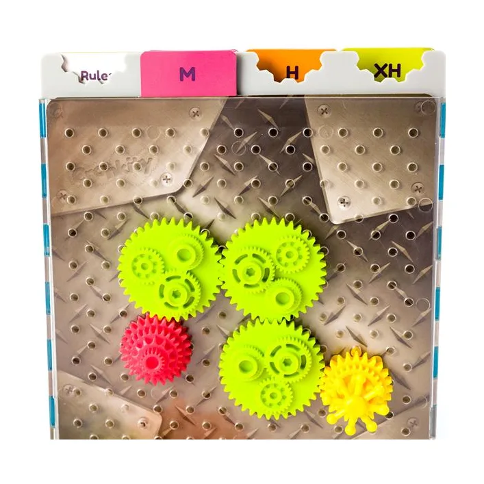 Игра-головоломка Fat Brain Toys Crankity Разноцветные шестерёнки (FA140-1)