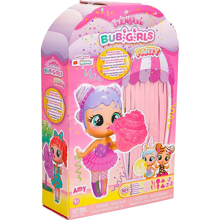Игровой набор с куклой Bubiloons – Малышка Баби Эми