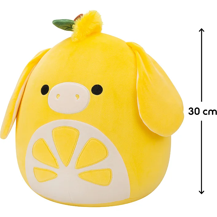 М'яка іграшка SQUISHMALLOWS – ВІСЛЮЧОК-ЛИМОНЧИК КЛЕМЕНТ (30 см)