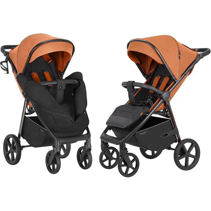 Дитяча коляска прогулянкова CARRELLO Bravo (CRL-5515 Tango Orange) складна