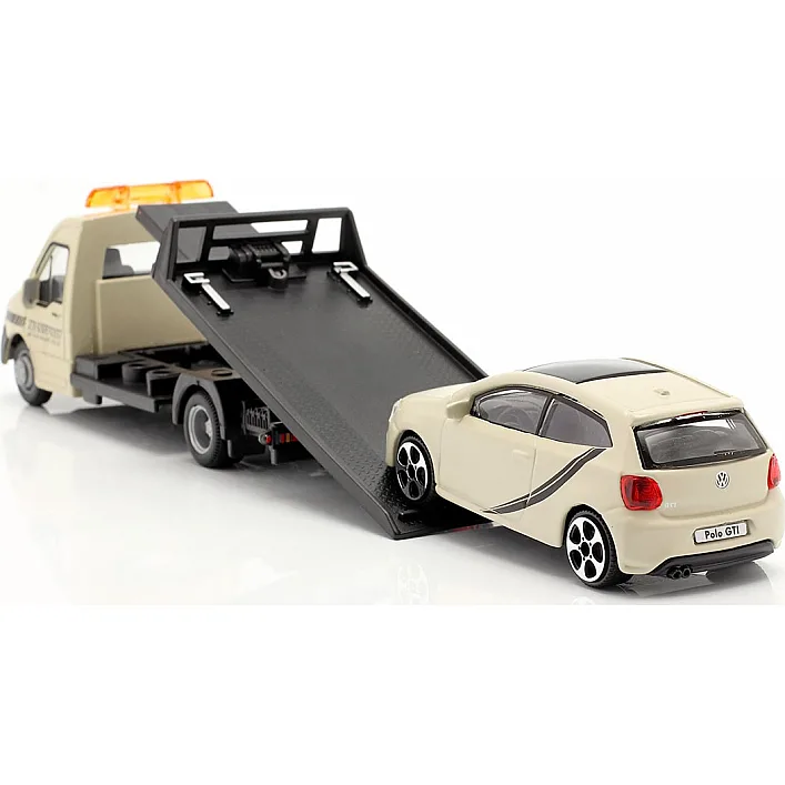 Игровой набор - АВТОПЕРЕВОЗЧИК автомоделью VW Polo GTI Mark 5 18-31403 (Маш6584)