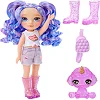 Игровой набор с куклой Rainbow High серии Littles - Аметиста