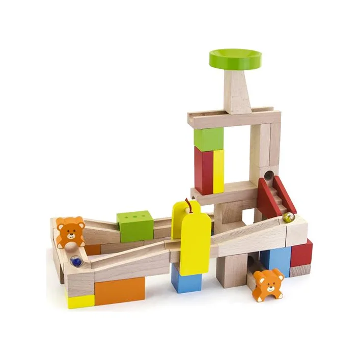 Конструктор Viga Toys Горки для шариков 49 элементов (51619)