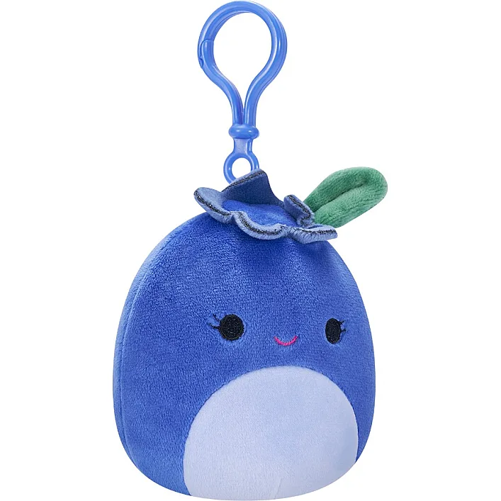 М'яка іграшка на кліпсі SQUISHMALLOWS – ЧОРНИЦЯ БЛУБІ (9 cm)