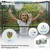 Батут Zipro Jump Pro с внутренней сеткой 6 футов 183 см черно-зеленый