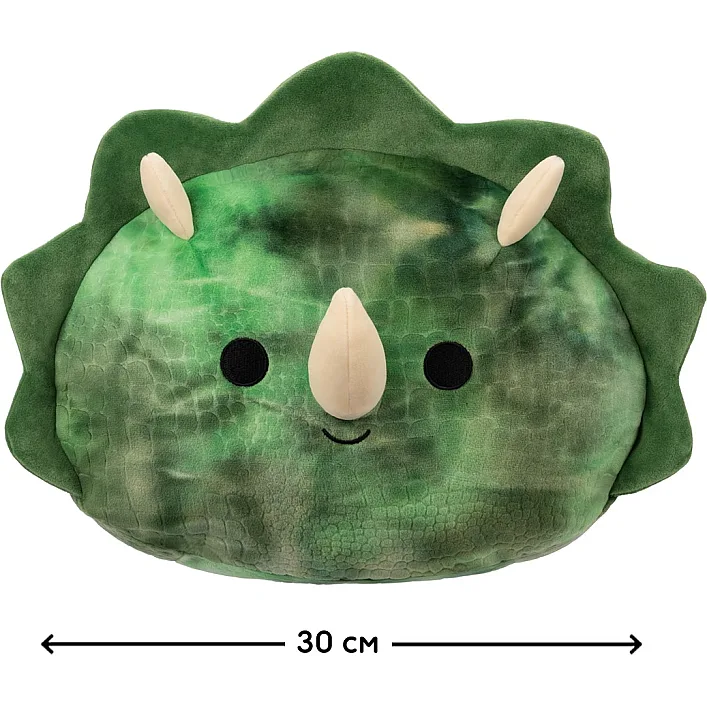 М'яка іграшка SQUISHMALLOWS – ТРИЦЕРАТОПС ТРЕЙ (30 cm)