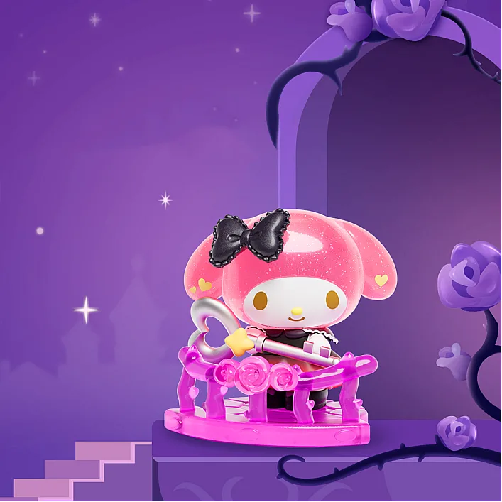 Фігурка-сюрприз POP TOP KUROMI & MY MELODY – КВІТКОВА ТАЄМНИЦЯ (в ас.)