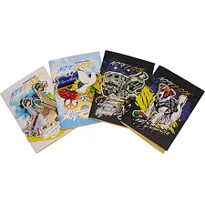 Блокнот А6, 40 л, на скобе "Патриотические" (Кнц2599)