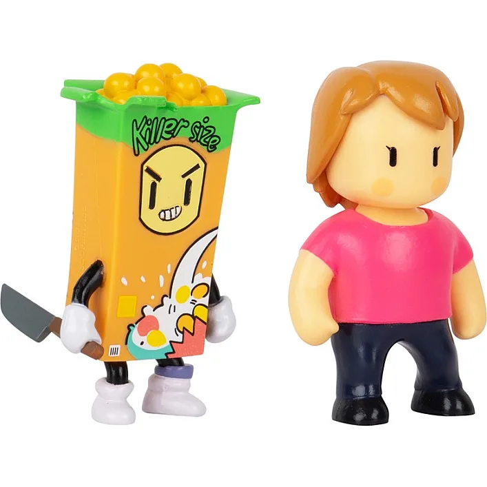 Набір колекційних фігурок STUMBLE GUYS - МІС СТАМБЛ І КІЛЕР (2 фігурки, 6 cm)
