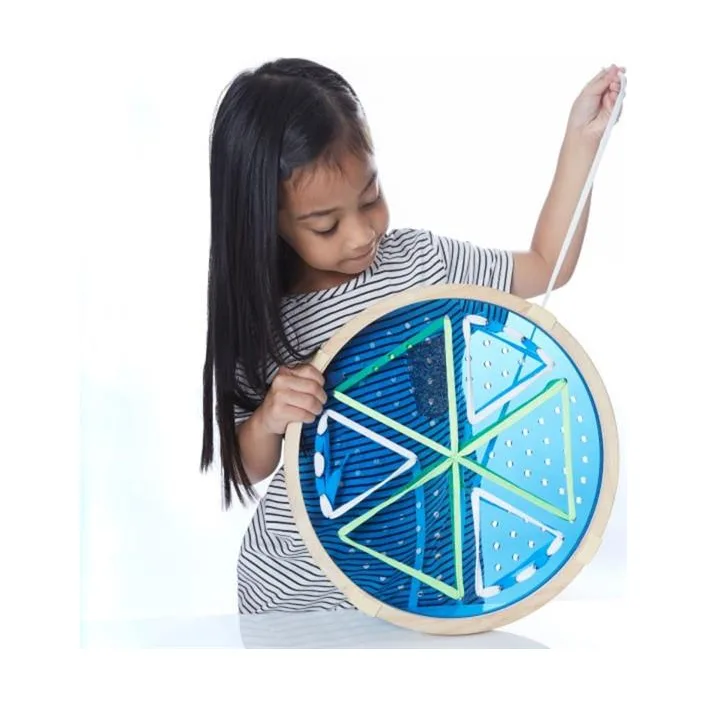 Шнуровка Guidecraft Manipulatives Большие фигуры (G6804)