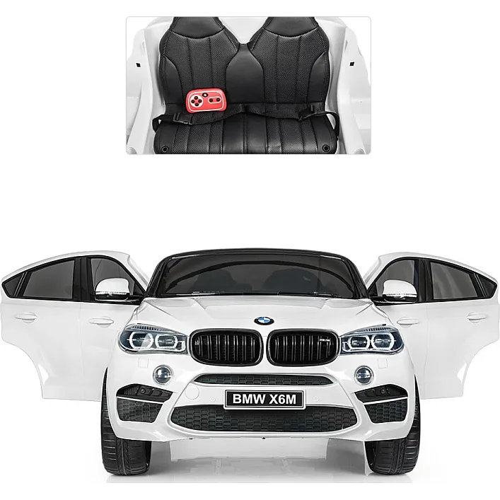 Дитячий електромобіль Джип Bambi JJ2168EBLR-1 BMW до 50 кг