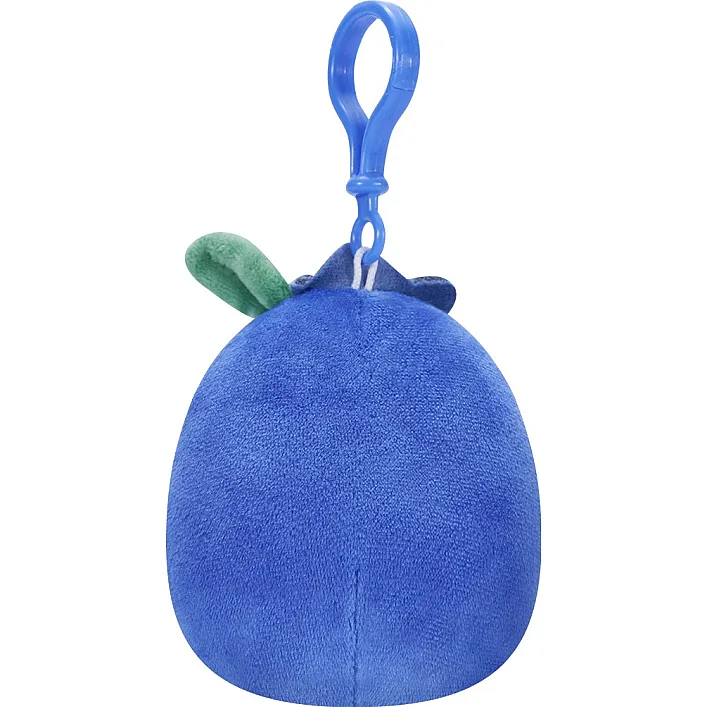 М'яка іграшка на кліпсі SQUISHMALLOWS – ЧОРНИЦЯ БЛУБІ (9 cm)