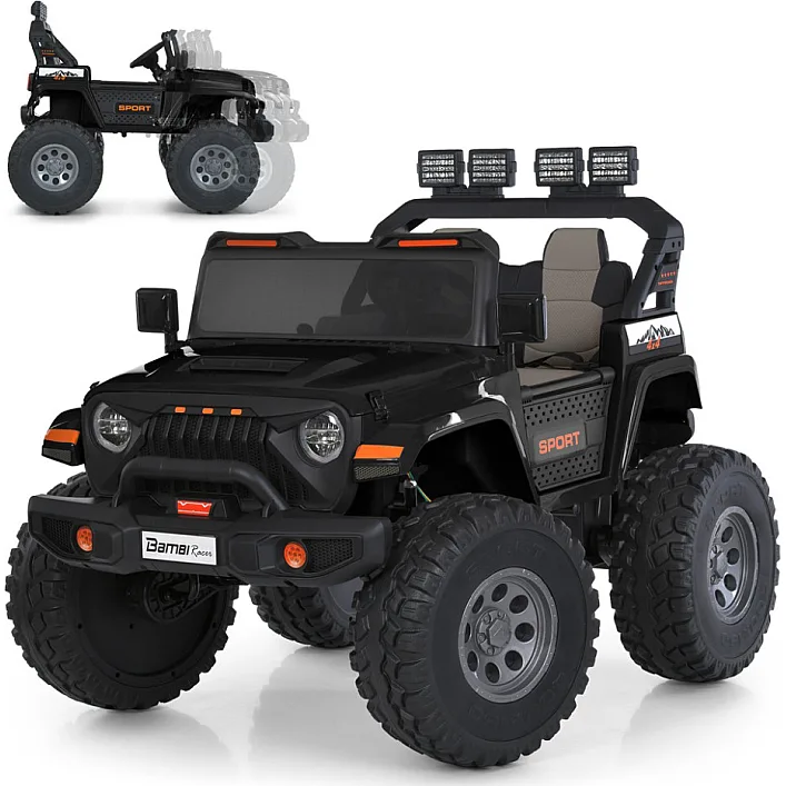 Дитячий електромобіль Джип M 6204EBLR-2(24V) до 60 кг