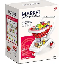 Тележка 922-150 с продуктами коробка 44*23,5*33 см (Дев6235)