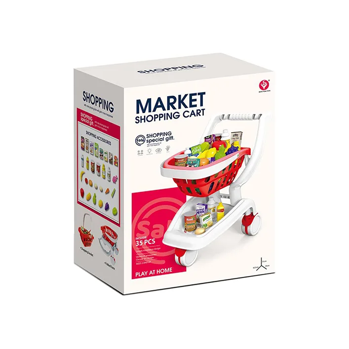 Тележка 922-150 с продуктами коробка 44*23,5*33 см (Дев6235)