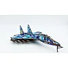 Деревянный 3D конструктор "Миг 29" 94 дет. Арт-00654 г. 34*23 см PuzzleOk (Дер0654)