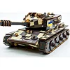 Деревянный конструктор "Танк" 162 дет. 162-0074 г. 33*16 см PuzzleOK (Дер0074)