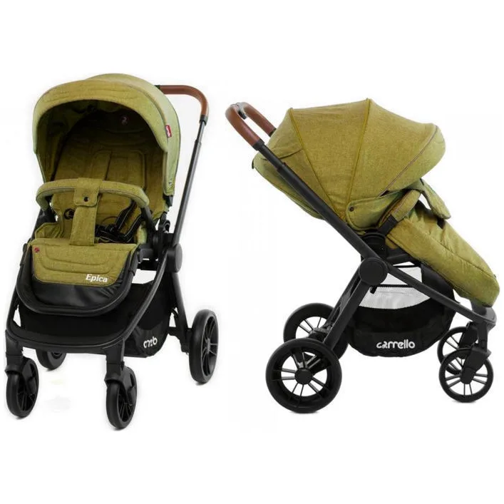 Коляска прогулочная CARRELLO Epica CRL-8509 Olive Green (Вел8509)
