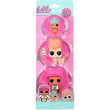 Набор игровых фигурок L.O.L. Surprise! серии "OPP Tot + Pet + Lil Sis" - СПАЙКИ, КИТТИ, ЛИЛ ДЖЕННЫЕ 987895 (Лял9575)