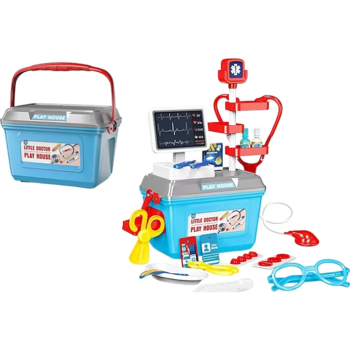 Лікарський набір BX23 в саквояжі р.21x15x15 см YG Toys
