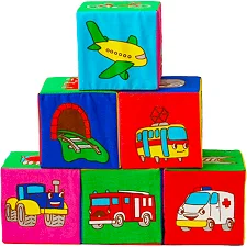 Игрушка мягконабивная "Набор кубиков" МС 090601-12