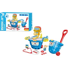 Лікарський набір 9237 у візку р.31,5x17,5x19,5 см YG Toys