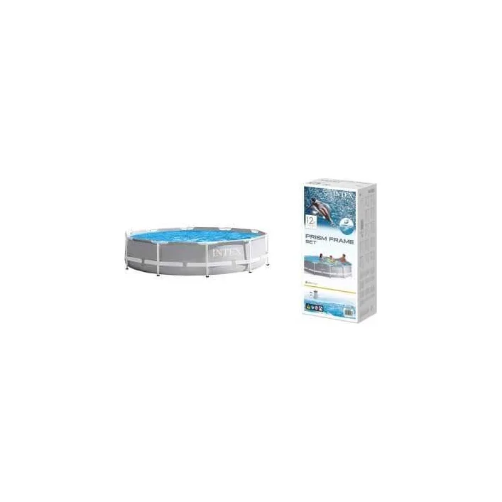 Intex Басейн каркасний 26700 NP (1) розмір:305x76см, Prism Frame Pool, об`єм води:4485л, у коробці