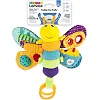 Мягкая игрушка-подвеска Lamaze Бабочка с прорезывателем и пищалкой (L27024)