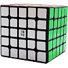 Головоломка Кубик Рубіка QiYi MofangGe 159black 5х5 з наклейками